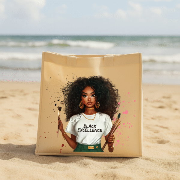 Tote Bag – Black Excellence – Image 2