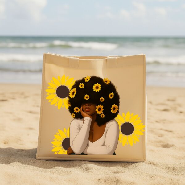 Tote Bag – Afro Tournesol – Image 2