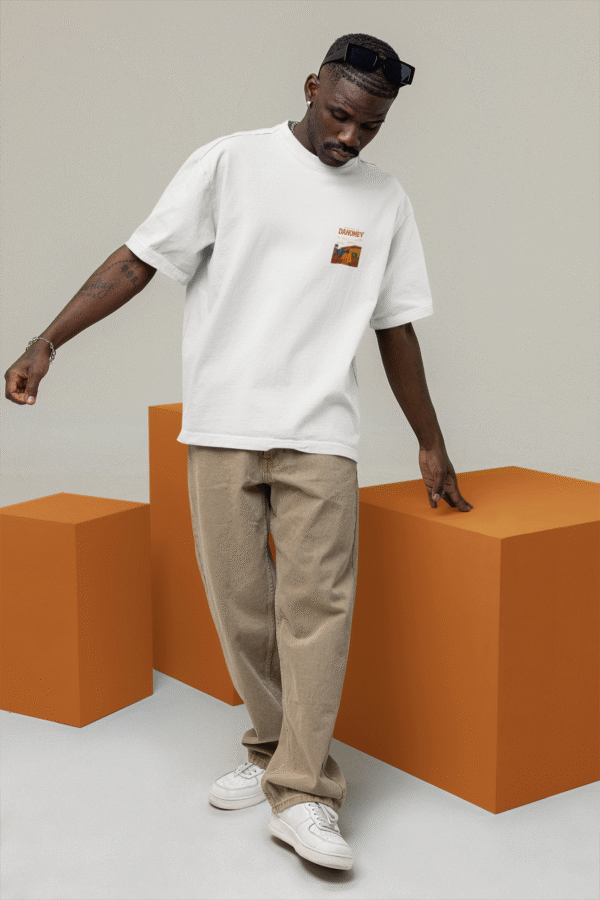 T-Shirt Unisexe Oversize Royaume du Dahomey – Image 2