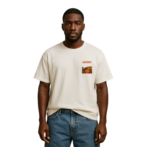 T-Shirt Unisexe Oversize Royaume du Dahomey – Image 3