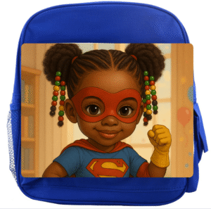 Lunch Box Isotherme Afro Kids  – Super girl