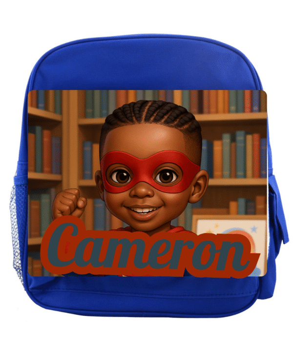 Sac à Dos Maternelle Afro Kids – Super Boy – Image 8
