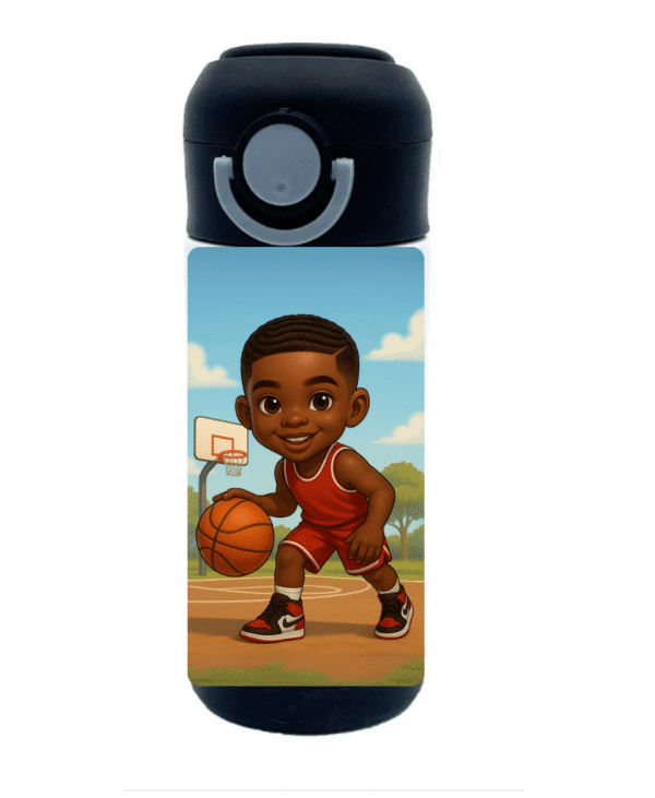 Gourde Isotherme Afro Kids – Basketball