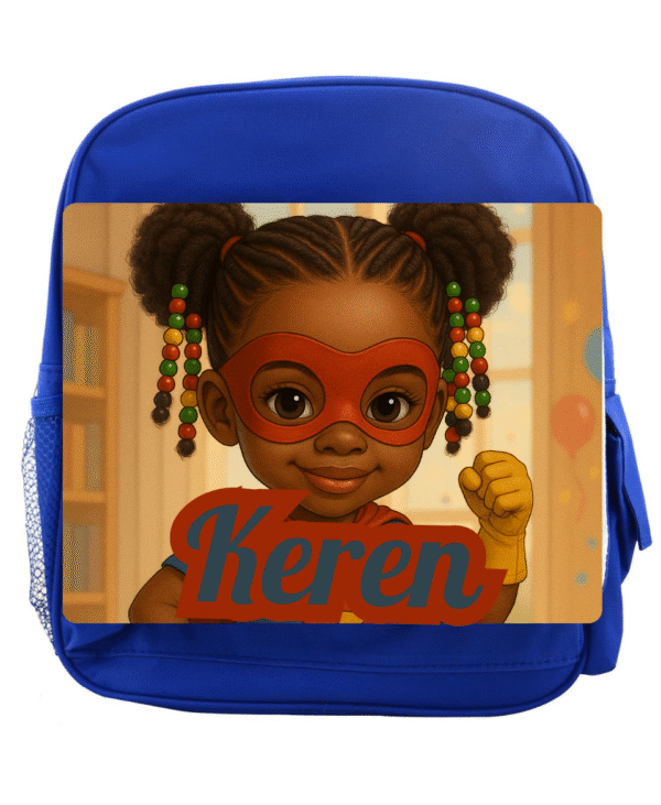 Lunch Box Isotherme Afro Kids  – Super girl – Image 2