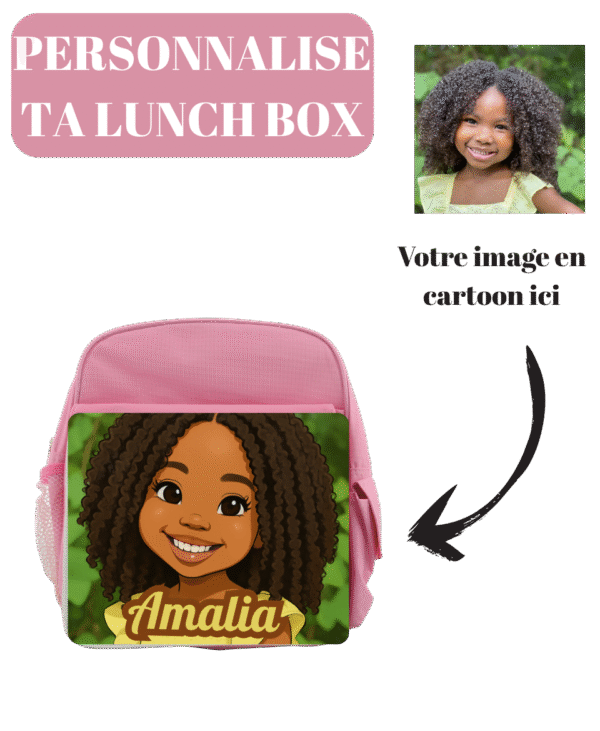 Lunch Box Isotherme Afro Kids  personnalisé