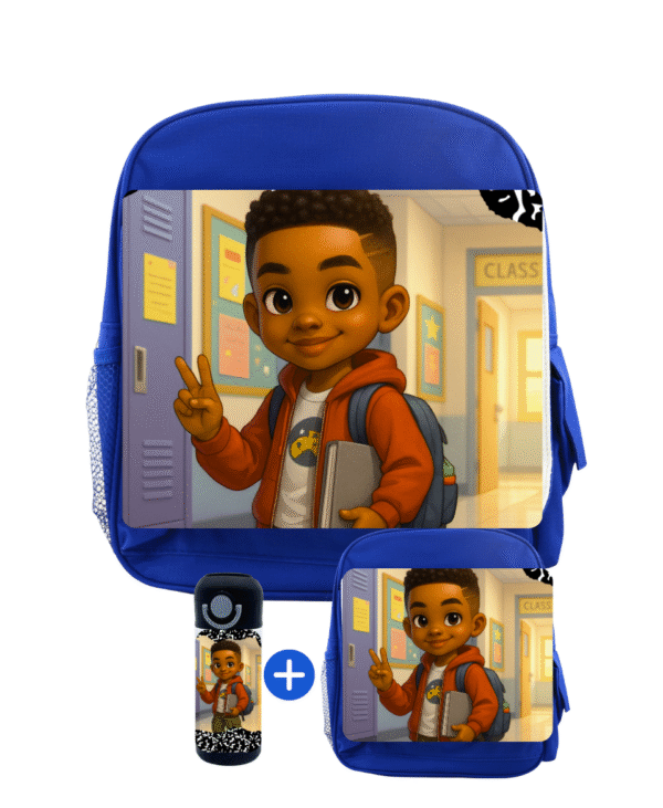 Sac à Dos Maternelle Afro Kids – Issac – Image 4