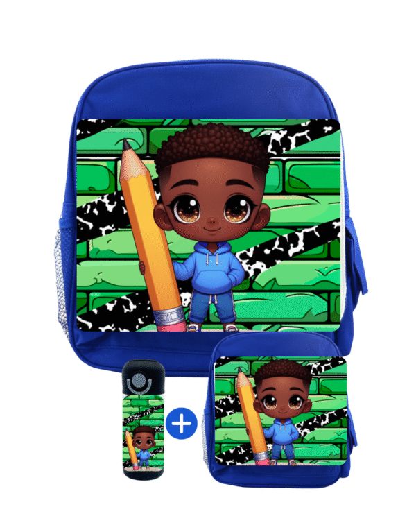 Sac à Dos Maternelle Afro Kids – Pencil – Image 4