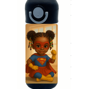 Gourde Isotherme Afro Kids – Super Girl