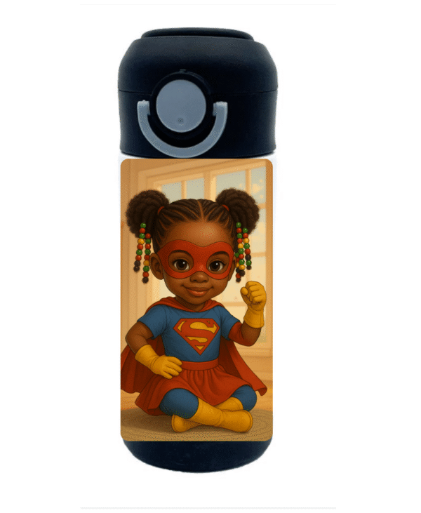 Gourde Isotherme Afro Kids – Super Girl