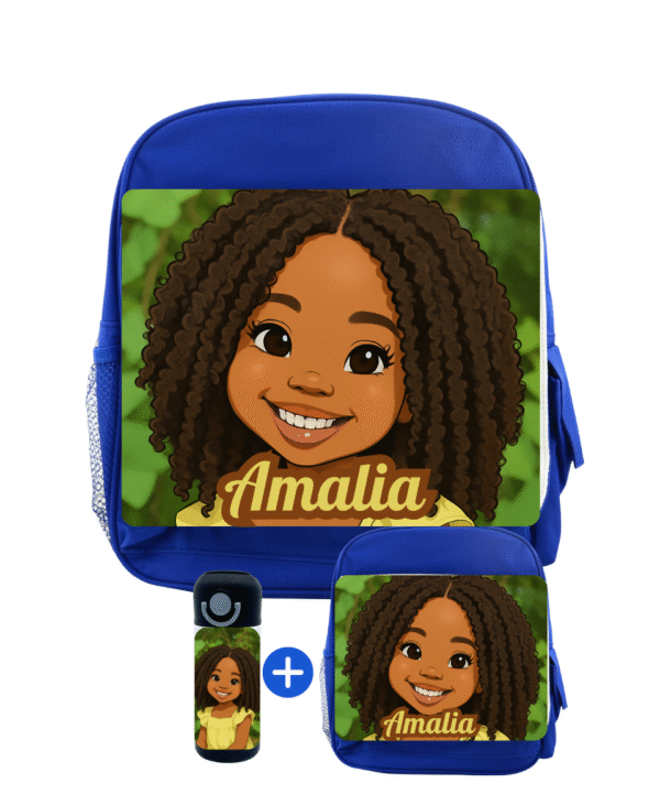 Sac à Dos Maternelle Afro Kids Personnalisé – Image 4