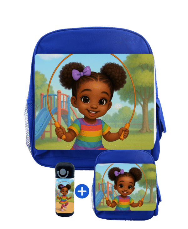 Sac à Dos Maternelle Afro Kids Fille – Récré – Image 3