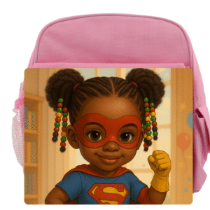 Sac à Dos Maternelle Afro Kids Fille – Super Girl