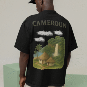 T-Shirt Unisexe Oversize Cameroun 2
