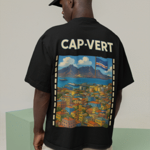 T-Shirt Unisexe Oversize CAP-VERT