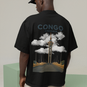 T-Shirt Unisexe Oversize Congo Place de l'échangeur