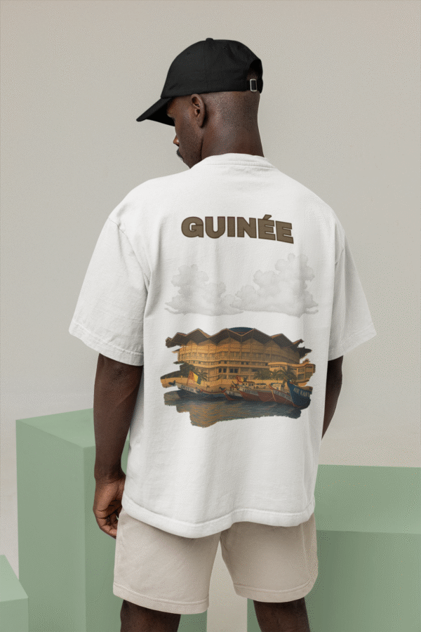 T-Shirt Unisexe Oversize Côte d'Ivoire - Palais Mohammed V – Image 4