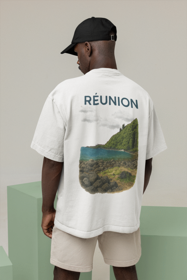T-Shirt Unisexe Oversize Côte d'Ivoire - L’Anse des Cascades – Image 5