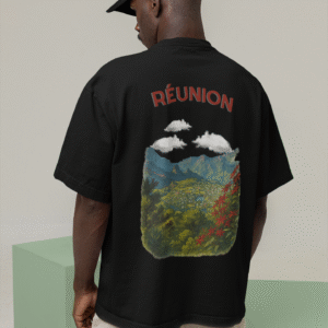 T-Shirt Unisexe Oversize Côte d'Ivoire - Le cirque de Cilaos