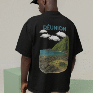 T-Shirt Unisexe Oversize Côte d'Ivoire - L’Anse des Cascades