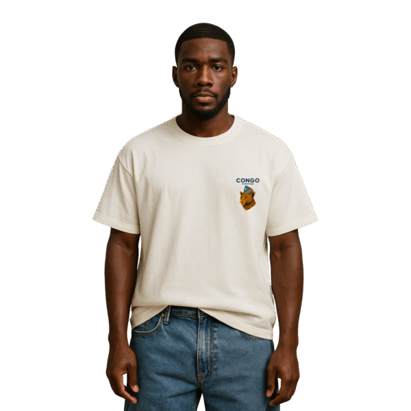 T-Shirt Unisexe Oversize Congo Kinshasa – Image 2