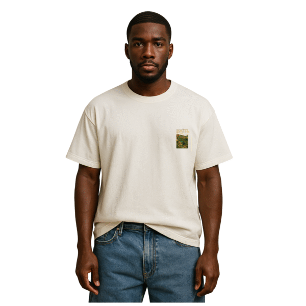T-Shirt Unisexe Oversize Haïti Port au Prince – Image 2