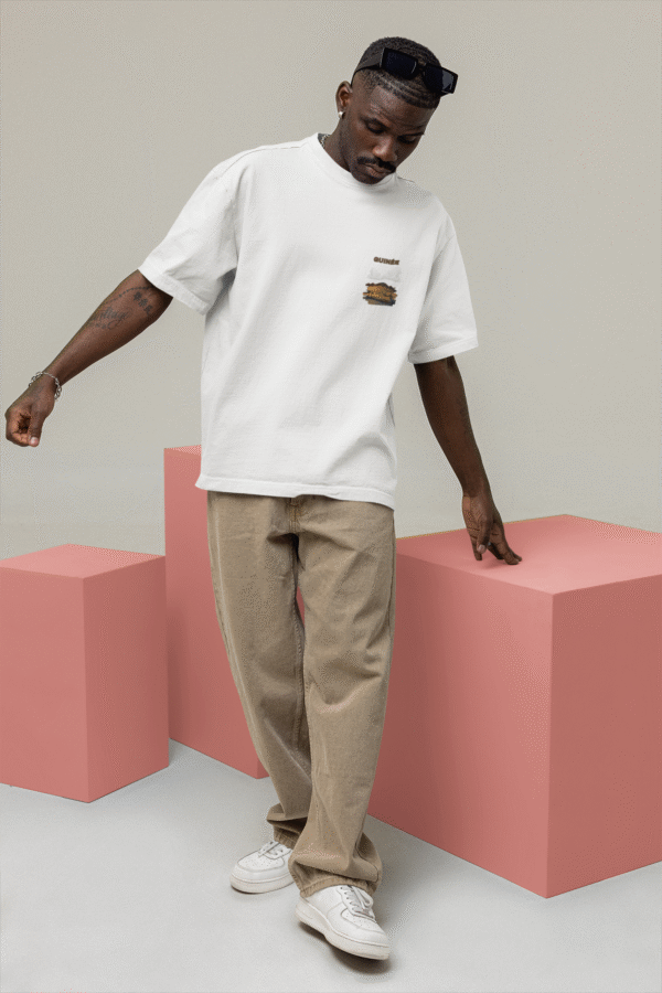 T-Shirt Unisexe Oversize Côte d'Ivoire - Palais Mohammed V – Image 3
