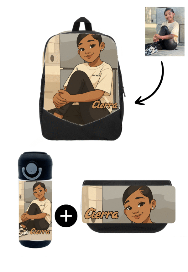 Sac à Dos Primaire Personnalisé – Image 2