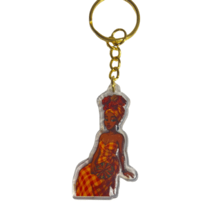 Porte-clés Afro Chic – Madras