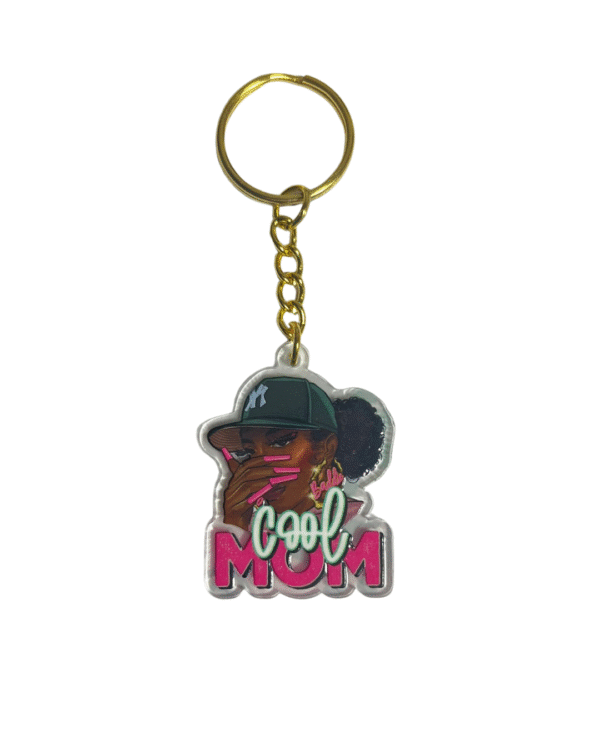Porte-clés Afro Chic – Cool Mom