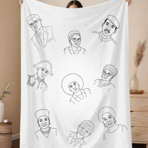 PLAID “LÉGENDES NOIRES” – 130 x 160 cm