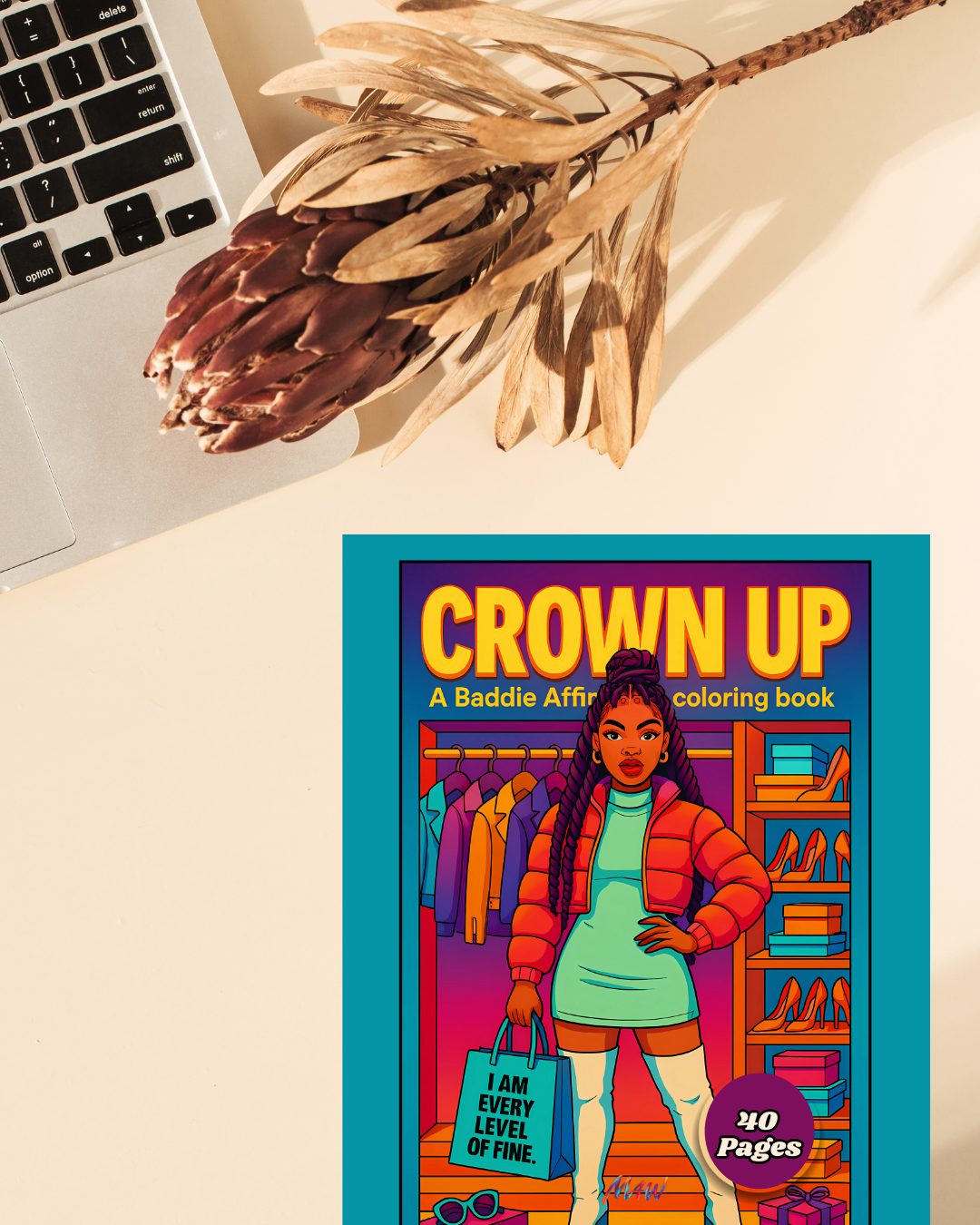 Livre de Coloriage – Beauté Noire – Image 3