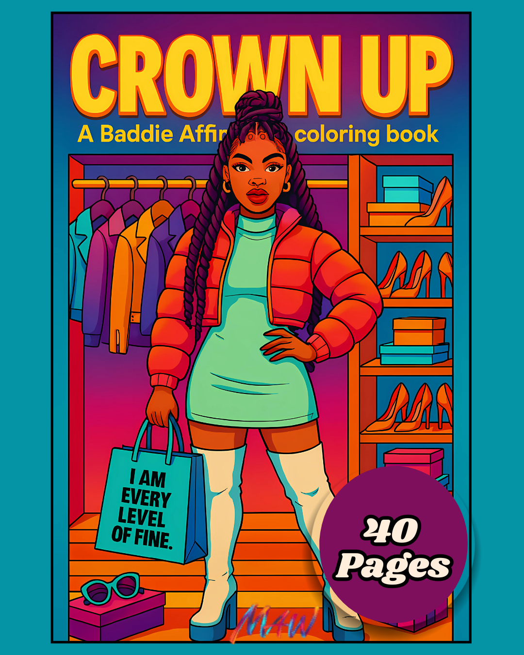 Livre de Coloriage – Beauté Noire